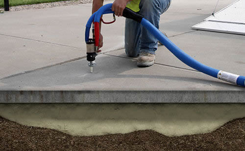 concrete leveling poly